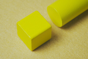 abstract colors. yellow colored shapes on a yellow background.