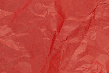 red crumpled paper, texture, festive background love
