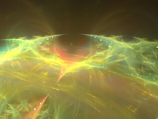 Imaginatory fractal background Image