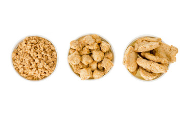 Soy products - an analogue of meat for vegetarian food.