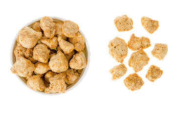 Soy products - an analogue of meat for vegetarian food.