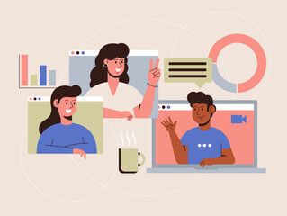 Scan Payment Vector Illustration 7