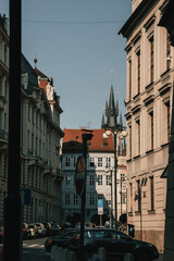 Fototapeta premium Travel in Prague city 