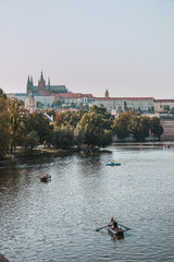 Travel in Prague city 
