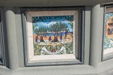 Brunnen in Diafani, Monatsarbeit, Insel Karpathos, Griechenland © tauav