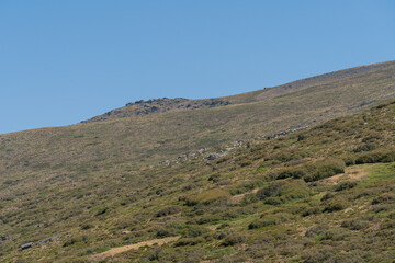 Obraz premium mountainous landscape in Sierra Nevada in southern Spain