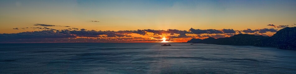Sunset Positano Capri