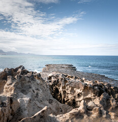 Fototapeta na wymiar Punta Guadalupe at Fuerteventura – Canary Islands, Spain