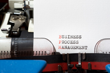 Business process management