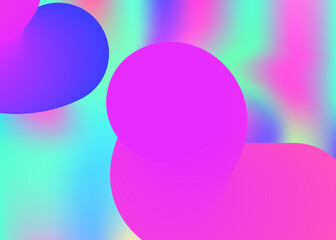 Liquid fluid background with dynamic elements and shapes.