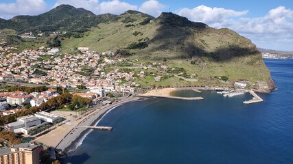 Fototapeta na wymiar Machico - cidade - Madeira Island