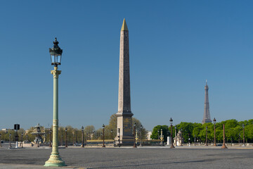 France, Paris, Place de la Concorde is one of the major public squares in Paris, France