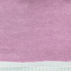 Colorful torn paper collage close-up. Texture made from various paper and cardboard parts. Damaged old paper background. Vintage blank wallpaper. Material design backdrop.