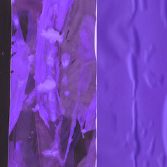 Colorful torn paper collage close-up. Texture made from various paper and cardboard parts. Damaged old paper background. Vintage blank wallpaper. Material design backdrop.
