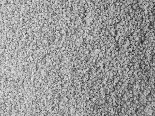 Large crystals of bath salt are sprinkled flat
