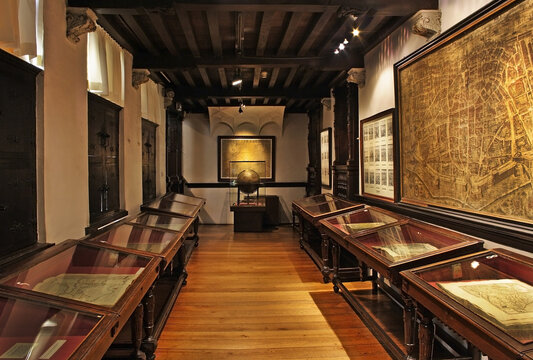 Old Plantin-Moretus printing plant and publishing house dating from the Renaissance and Baroque periods, UNESCO World Heritage Site, Antwerp, Belgium