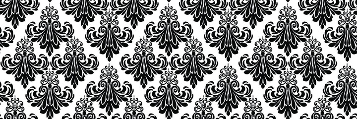 Set of Oriental vector damask patterns for greeting cards and wedding invitations.
