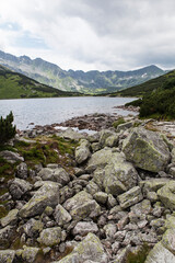 Naklejka na ściany i meble Valley of Five Ponds in the Tatra National Park