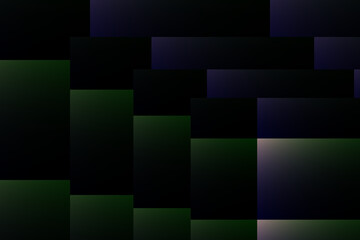 Dark background with two-color squares