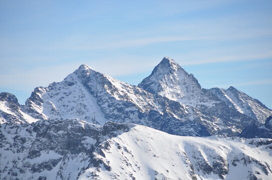Rysy, Tatry Polskie, Wysoka, Tatry Słowackie