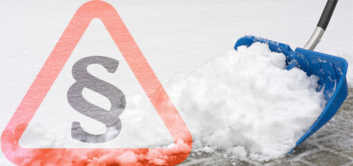 Winterdienst - Recht und Pflicht