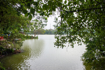 tropical lake