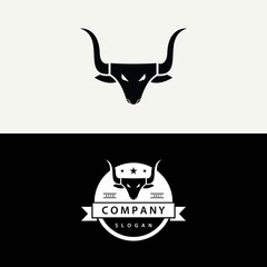 Bull logo template