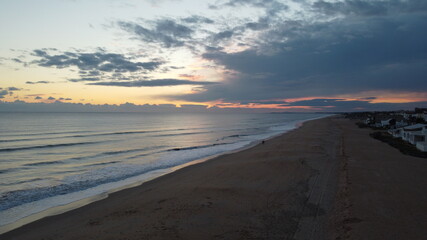 the ocean atlantic and one o two persons to travel alone drone