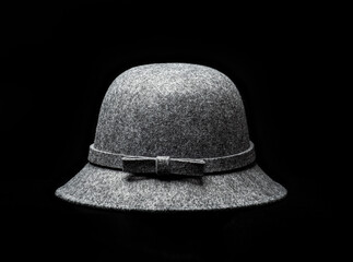 image of hat dark background