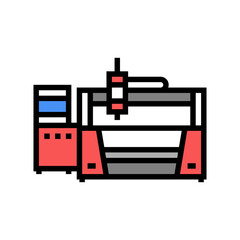 laser apparatus color icon vector. laser apparatus sign. isolated symbol illustration