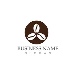 coffee bean icon vector