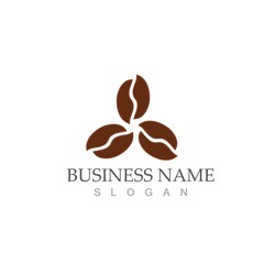 coffee bean icon vector