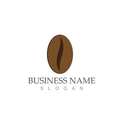 coffee bean icon vector