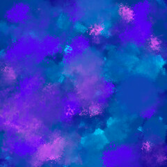 Neon ink texture. Cosmic texture design. Abstract painting.