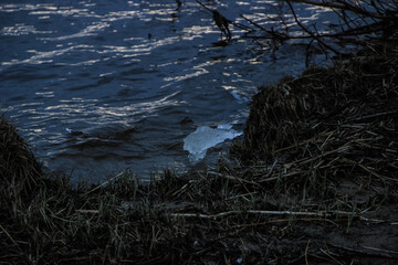 reflection on the water