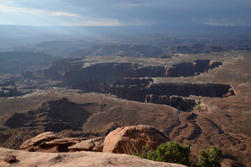 View from Island in the Sky in Canyonlands National Park