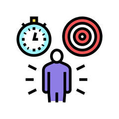 responsibility soft skill color icon vector. responsibility soft skill sign. isolated symbol illustration