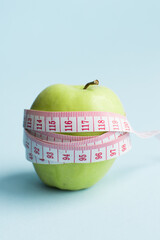 Weight loss and healthy eating concept