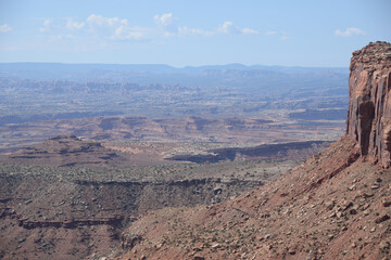 View from Island in the Sky in Canyonlands National Park