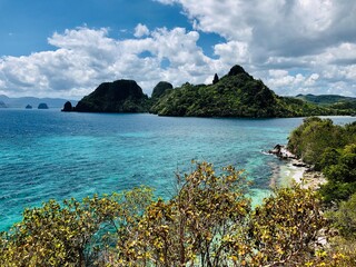 tropical island