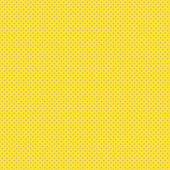 Swiss Dot Pattern in Ultimate Gray and Illuminating, Small Dots Design in Grey and Yellow Background
