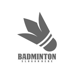 Professional Badminton Sports Team Championship Logo, Creative Badminton design concepts template, icon symbol