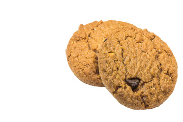 Chocolate cookies Mixed with chocolate chips