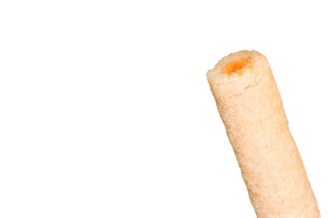 Crispy pastries with cream filling