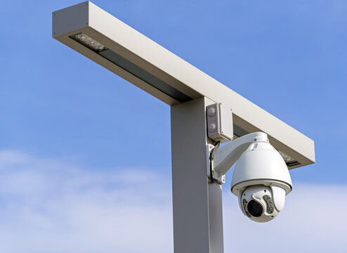 IP Security Camera And Led Street Lantern