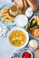 Postbiotics, probiotics, functional food, fermented, good for gut, bowel health