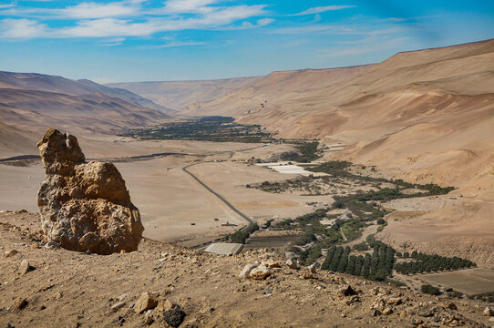 landscape from Chaca valley in Arica