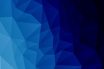 Obraz premium Modern blue abstract polygonal background. Geometric texture background.