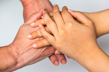 Care and support of people. Love and family ties.