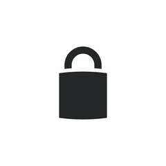 lock icon vector